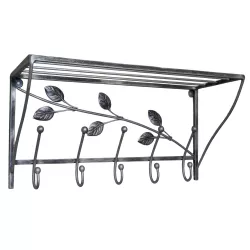 Wieszak kuty 50 cm – ręczna robota | Rzemieslnik-Metalu.pl